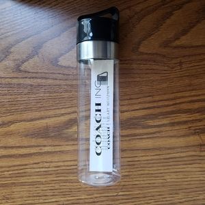 Coach Inc x Stuart Weitzman h2go soho water tumbler bottle 9" Tritan BPA Free